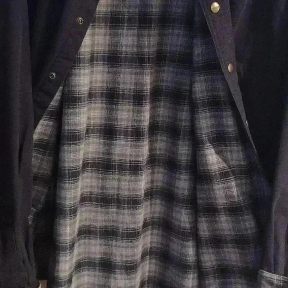 Vintage Carhartt black flannel lined barn jacket‎ mens xlarge - Picture 5 of 5